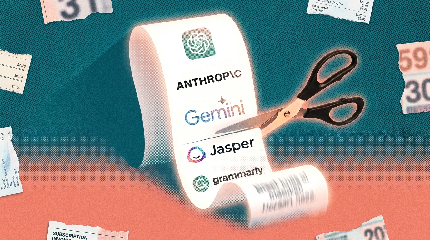 Your AI Subscriptions Cost $847 a Month. You Use Six of Them.